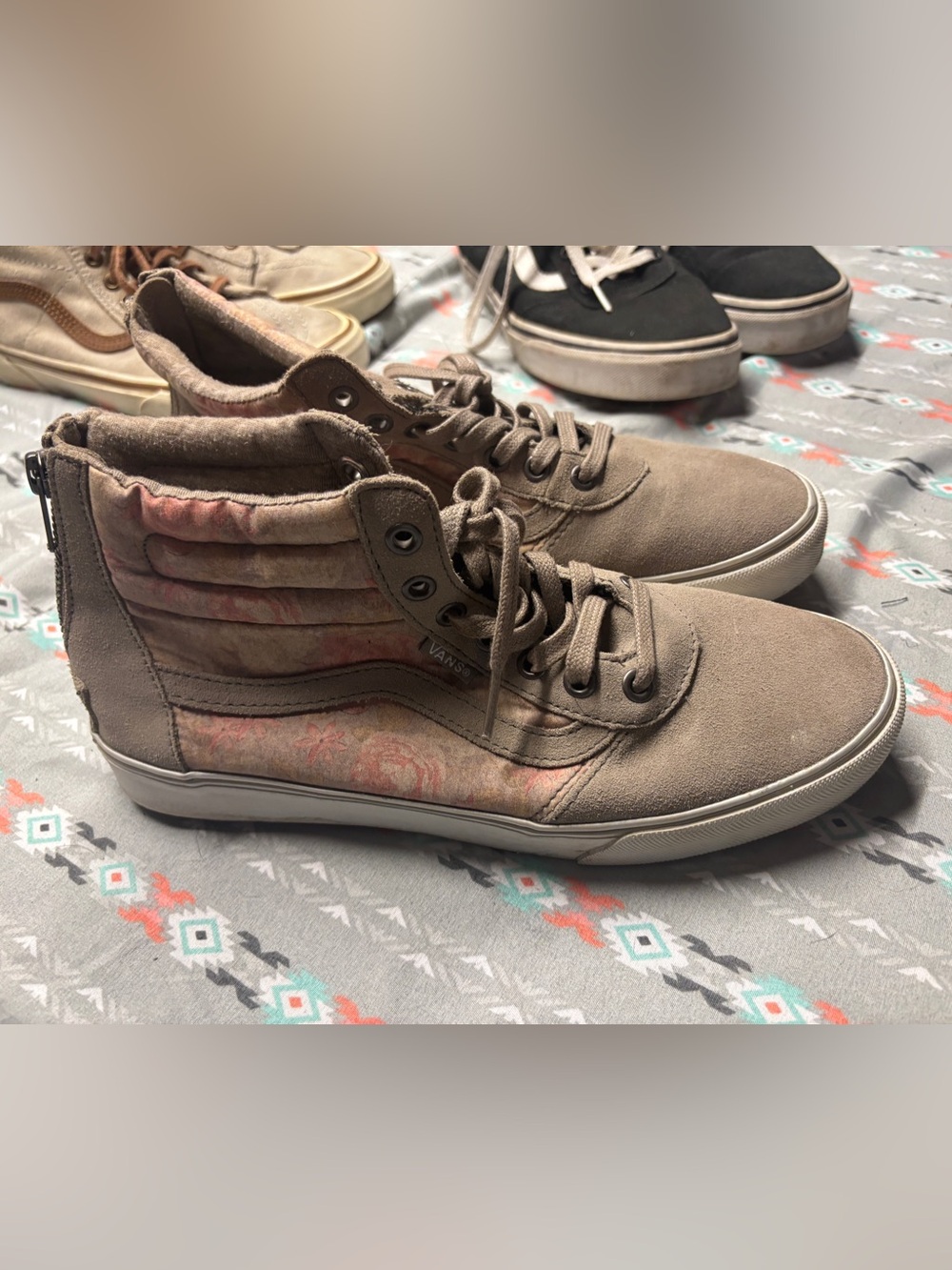3 Pairs of Vans HighTop Sneakers - Picture 2 of 4